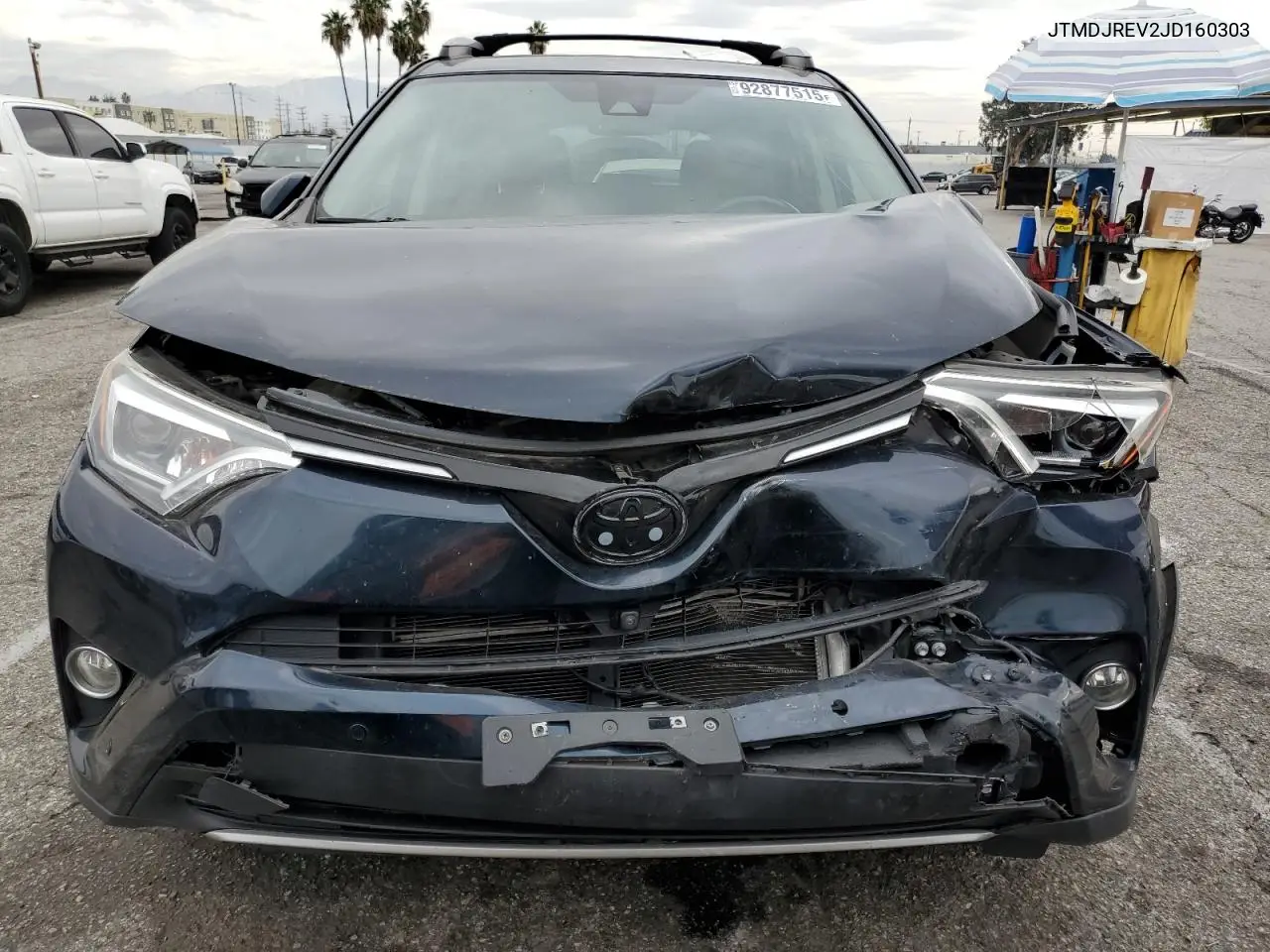 JTMDJREV2JD160303 2018 Toyota Rav4 Hv Limited