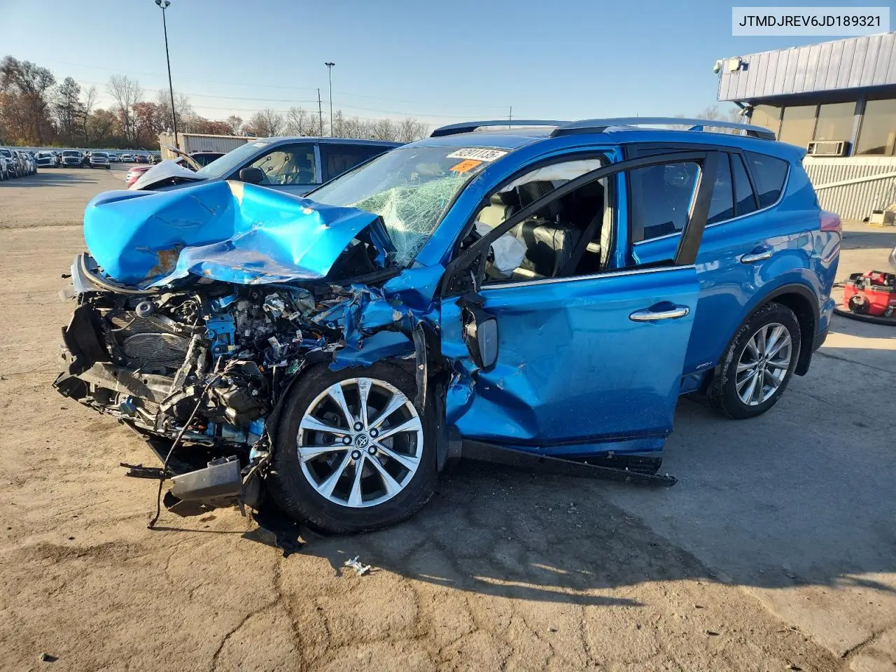 JTMDJREV6JD189321 2018 Toyota Rav4 Hv Limited