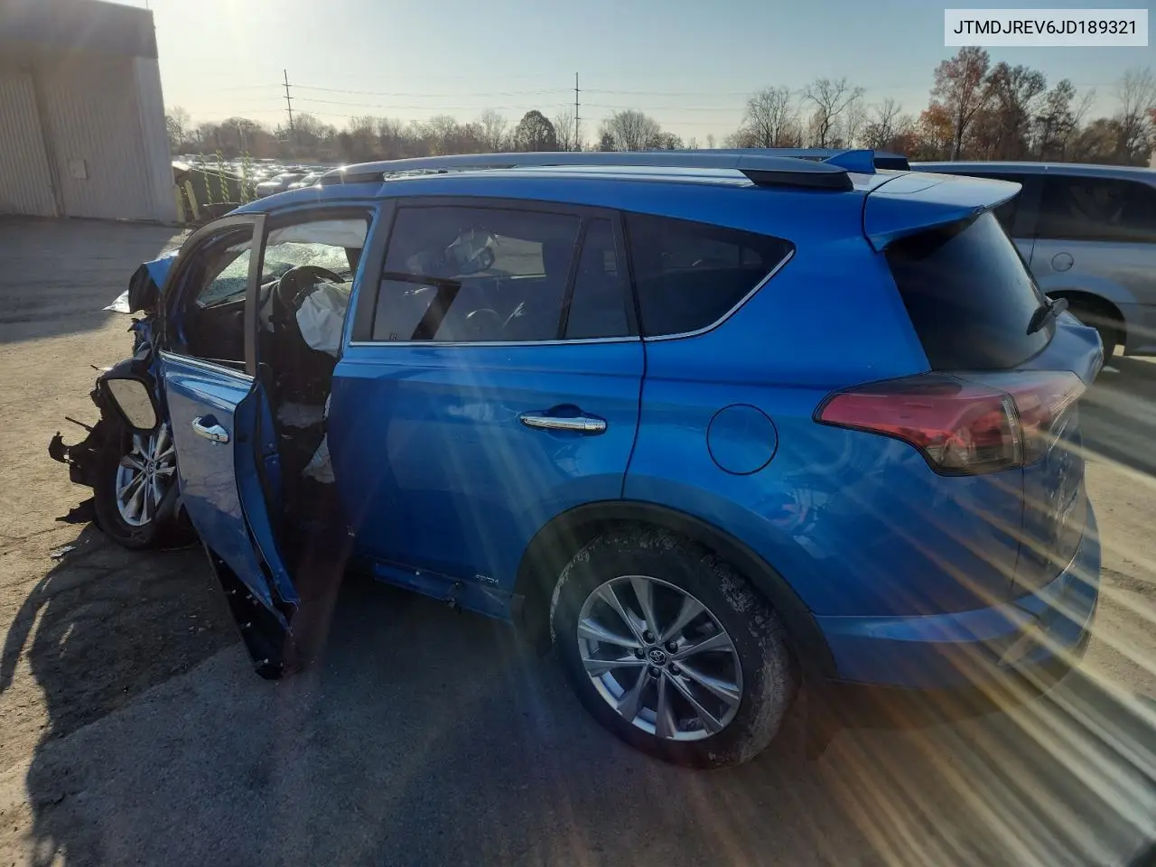 JTMDJREV6JD189321 2018 Toyota Rav4 Hv Limited