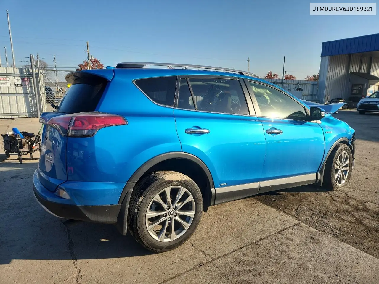 JTMDJREV6JD189321 2018 Toyota Rav4 Hv Limited