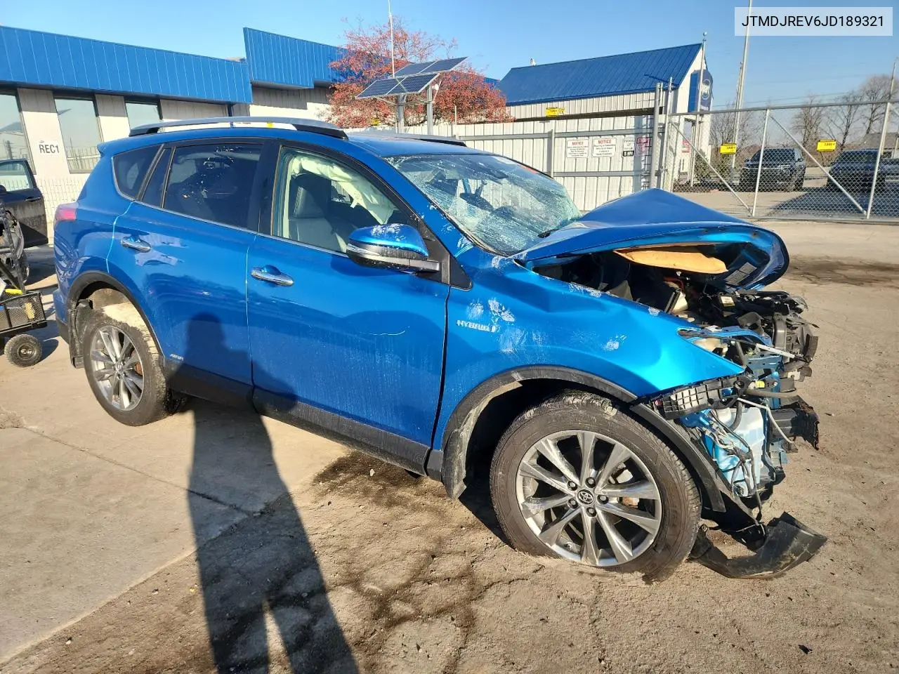 JTMDJREV6JD189321 2018 Toyota Rav4 Hv Limited