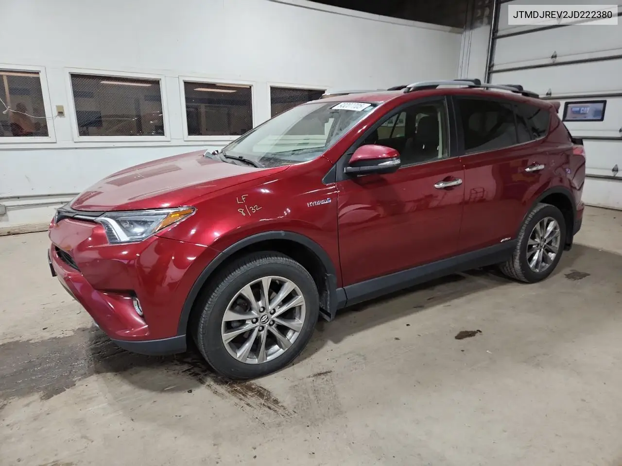 JTMDJREV2JD222380 2018 Toyota Rav4 Hv Limited