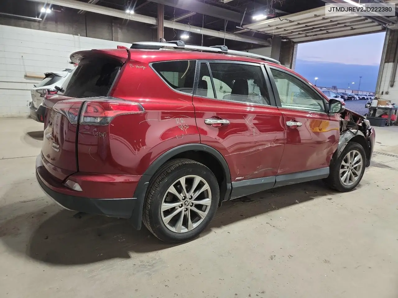 JTMDJREV2JD222380 2018 Toyota Rav4 Hv Limited