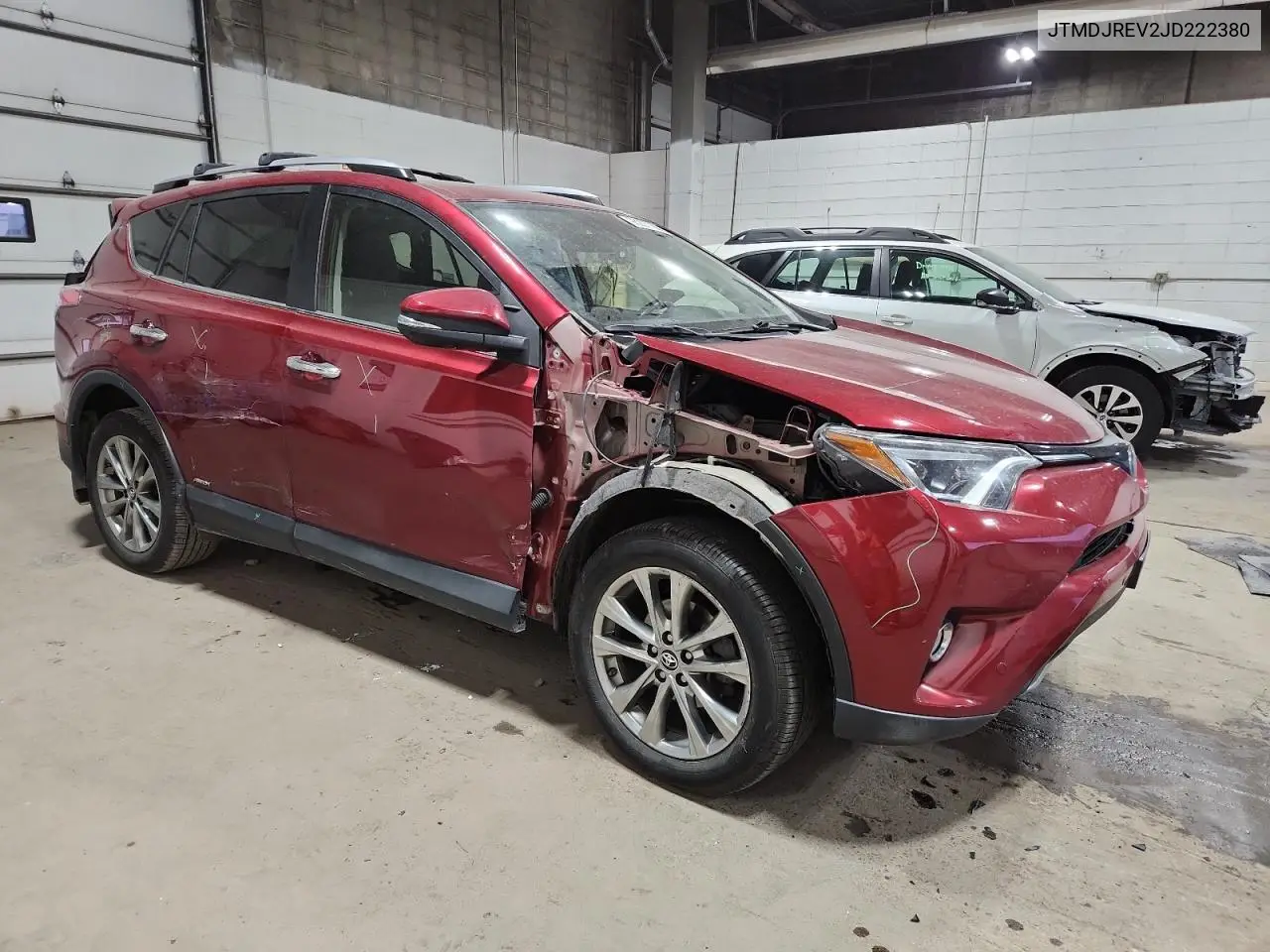 JTMDJREV2JD222380 2018 Toyota Rav4 Hv Limited