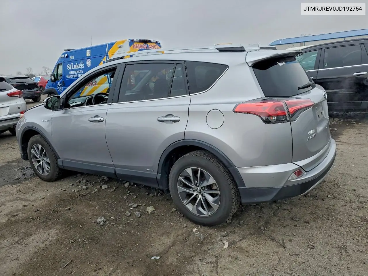 JTMRJREV0JD192754 2018 Toyota Rav4 Hv Le