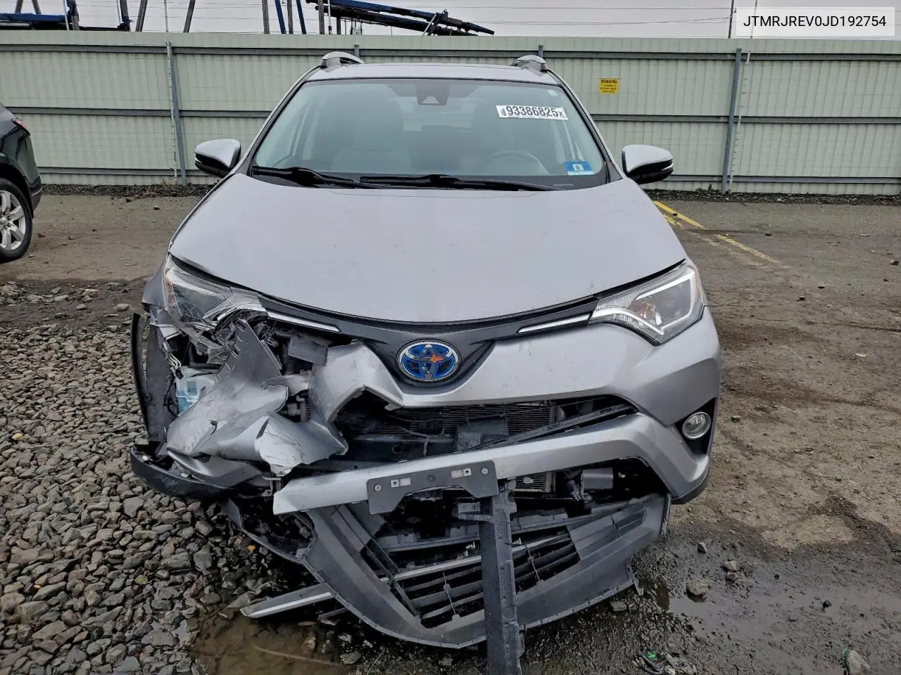 JTMRJREV0JD192754 2018 Toyota Rav4 Hv Le