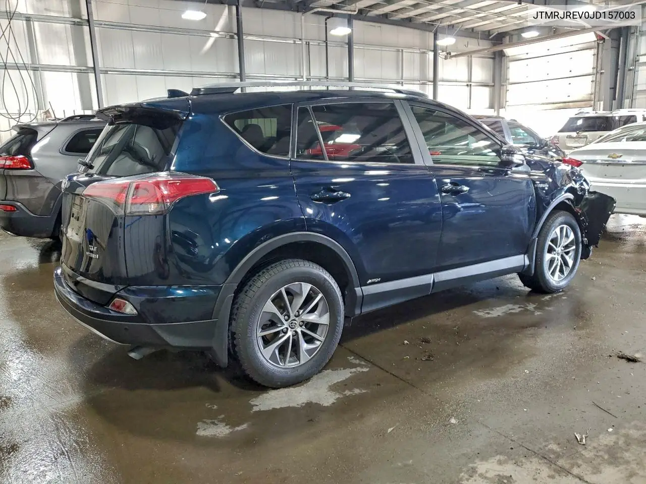 JTMRJREV0JD157003 2018 Toyota Rav4 Hv Le