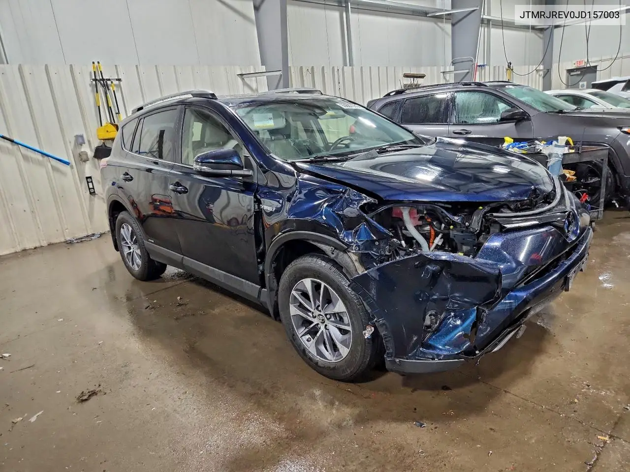 JTMRJREV0JD157003 2018 Toyota Rav4 Hv Le