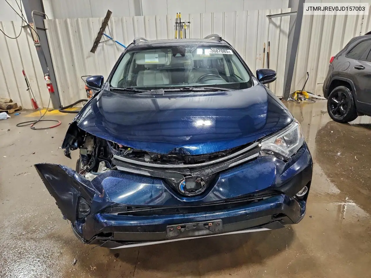 JTMRJREV0JD157003 2018 Toyota Rav4 Hv Le