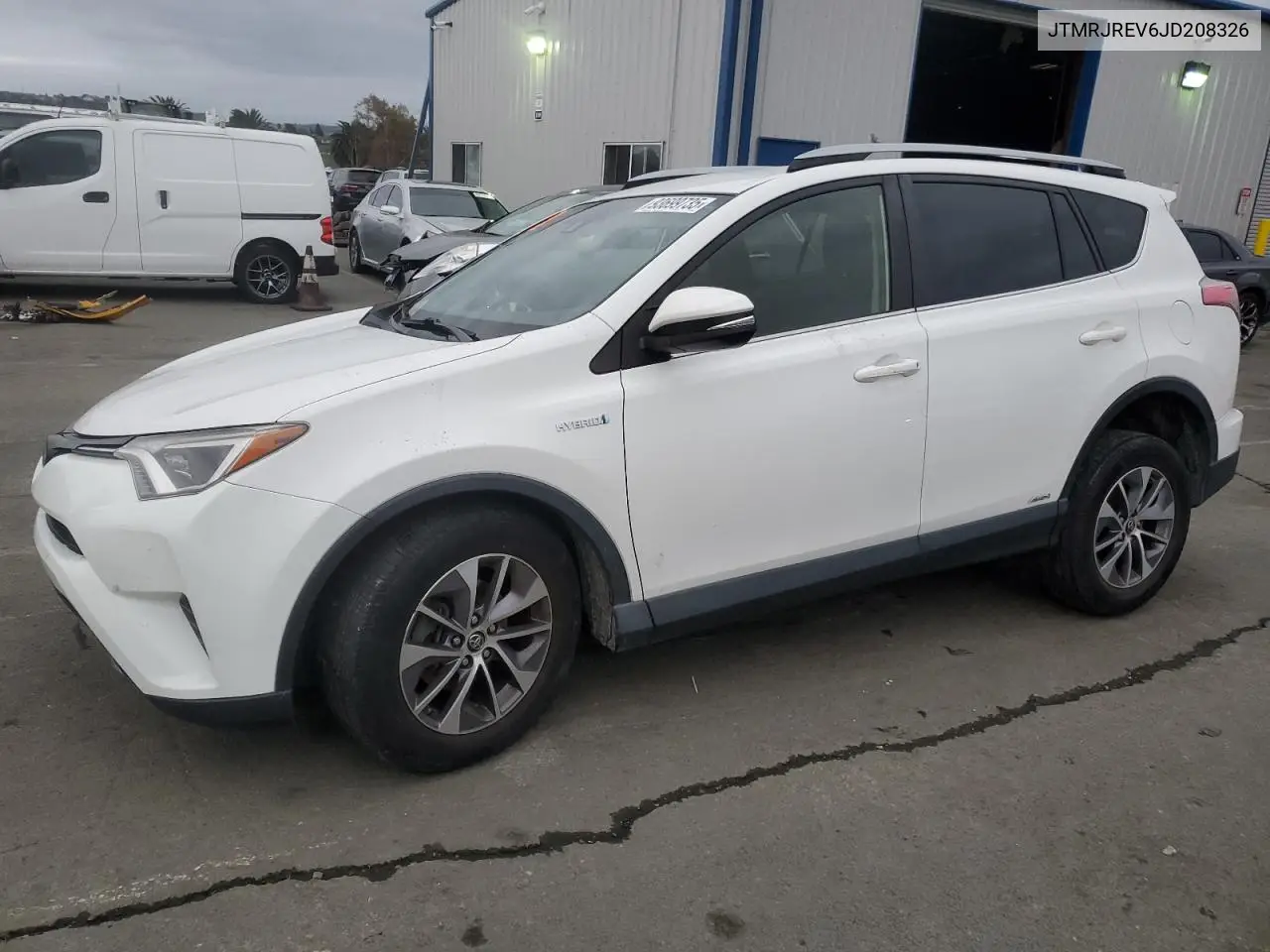 JTMRJREV6JD208326 2018 Toyota Rav4 Hv Le