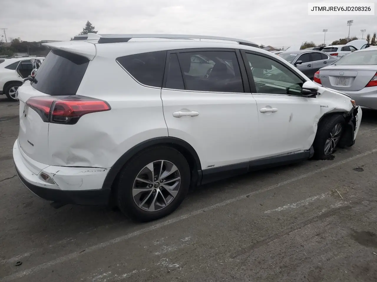 JTMRJREV6JD208326 2018 Toyota Rav4 Hv Le