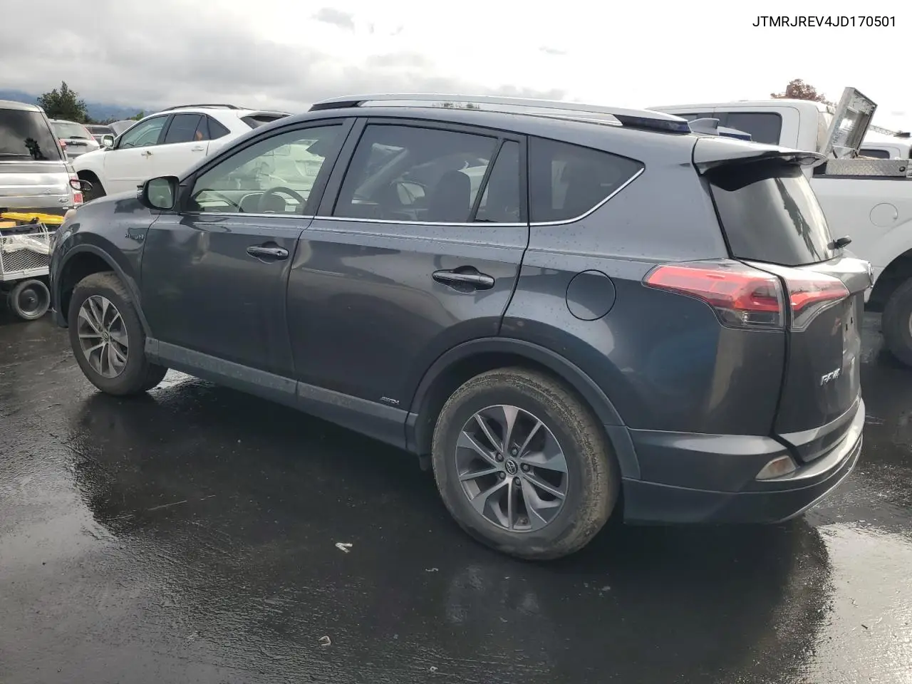 JTMRJREV4JD170501 2018 Toyota Rav4 Hv Le