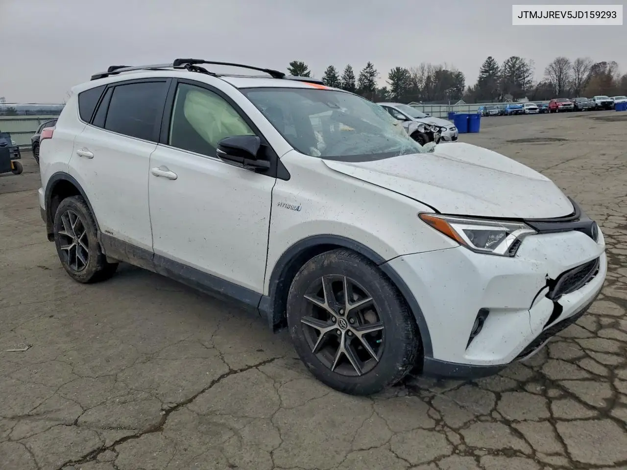 JTMJJREV5JD159293 2018 Toyota Rav4 Hv Se