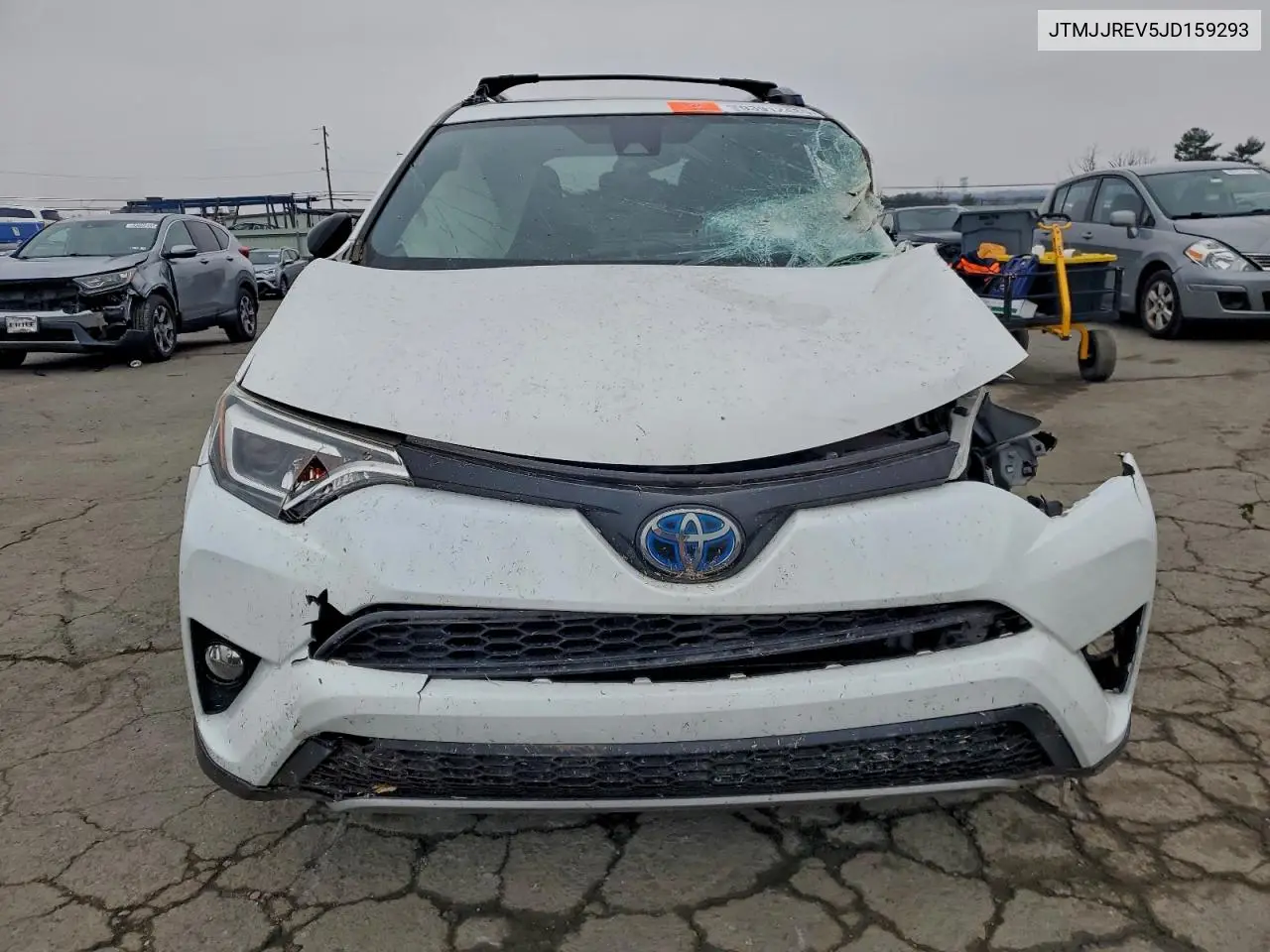 JTMJJREV5JD159293 2018 Toyota Rav4 Hv Se
