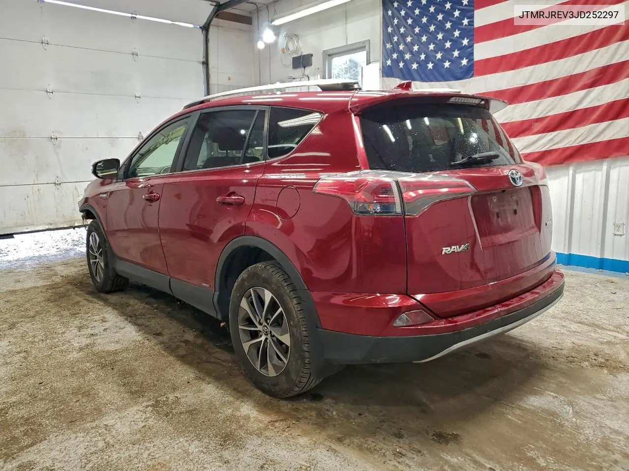 JTMRJREV3JD252297 2018 Toyota Rav4 Hv Le