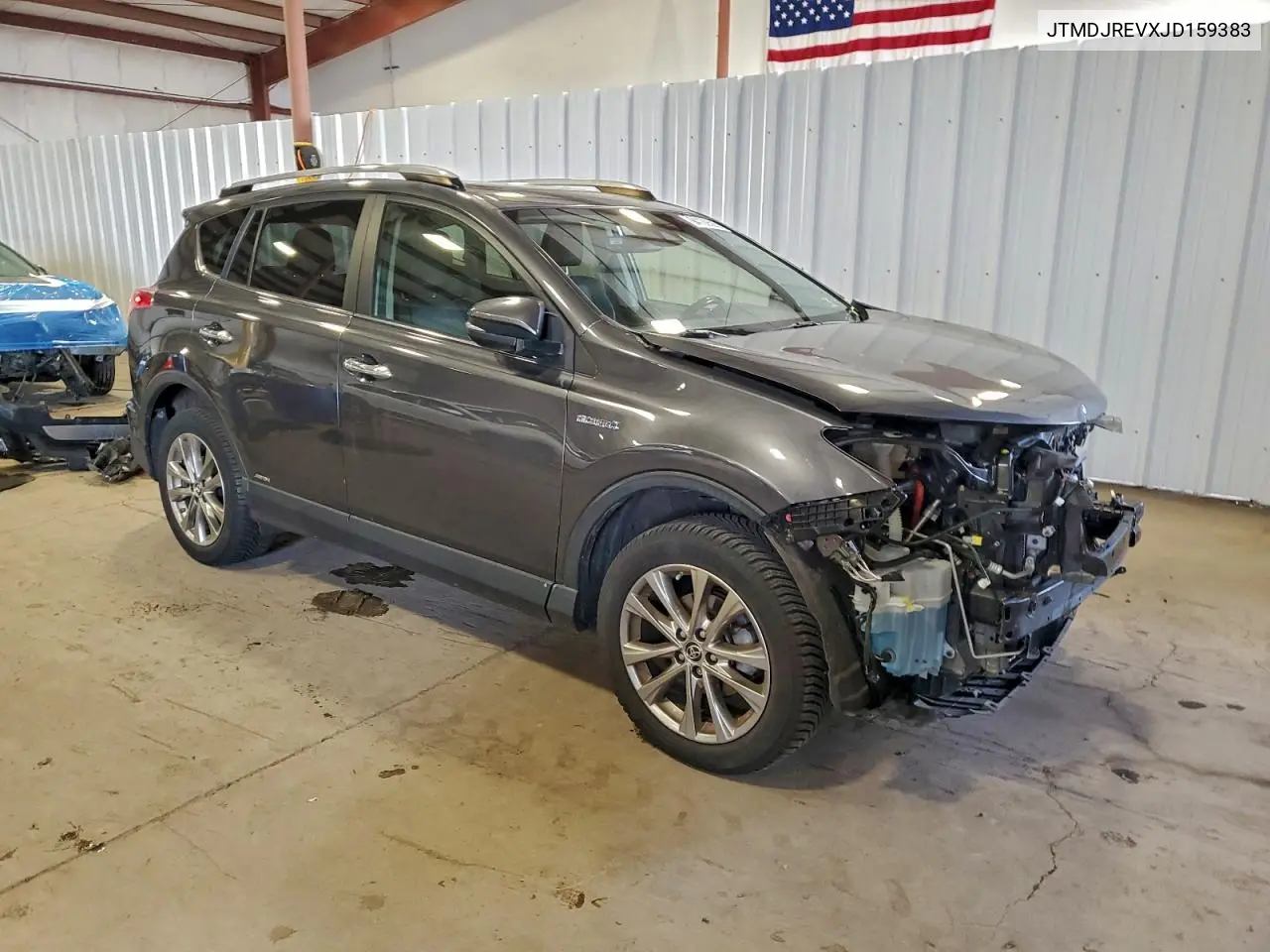 JTMDJREVXJD159383 2018 Toyota Rav4 Hv Limited