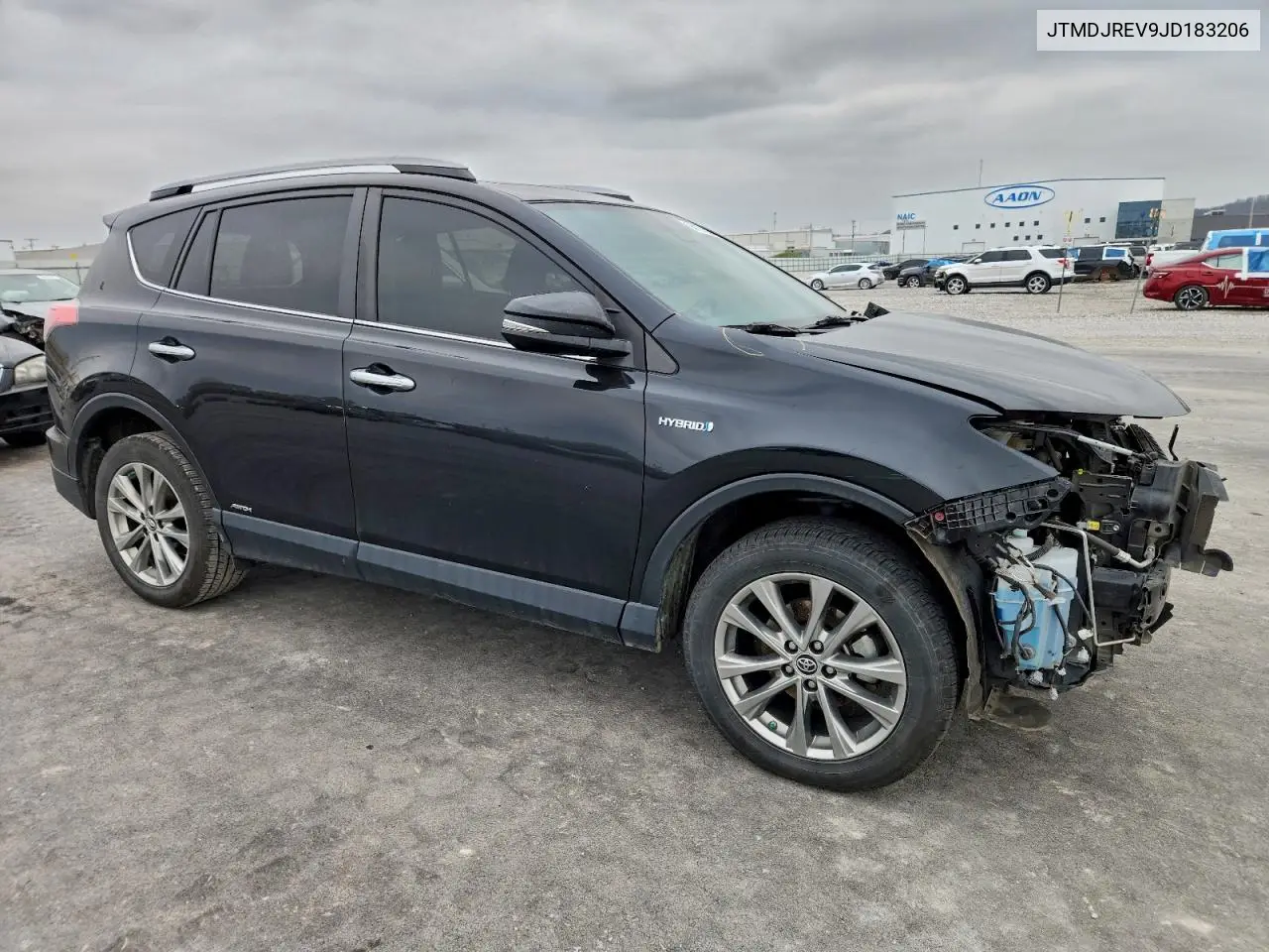 JTMDJREV9JD183206 2018 Toyota Rav4 Hv Limited