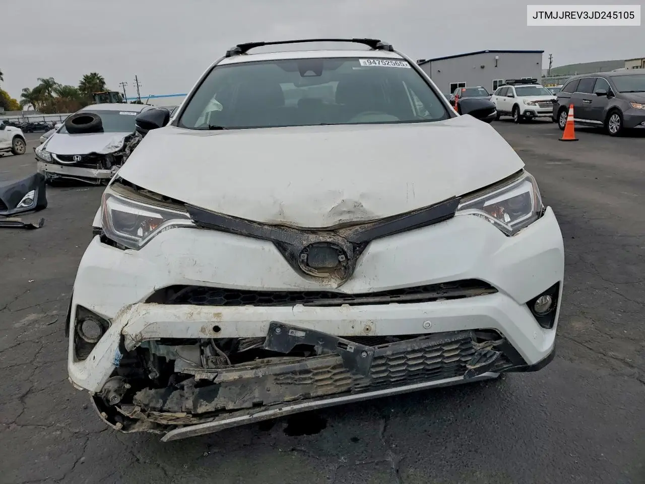 JTMJJREV3JD245105 2018 Toyota Rav4 Hv Se