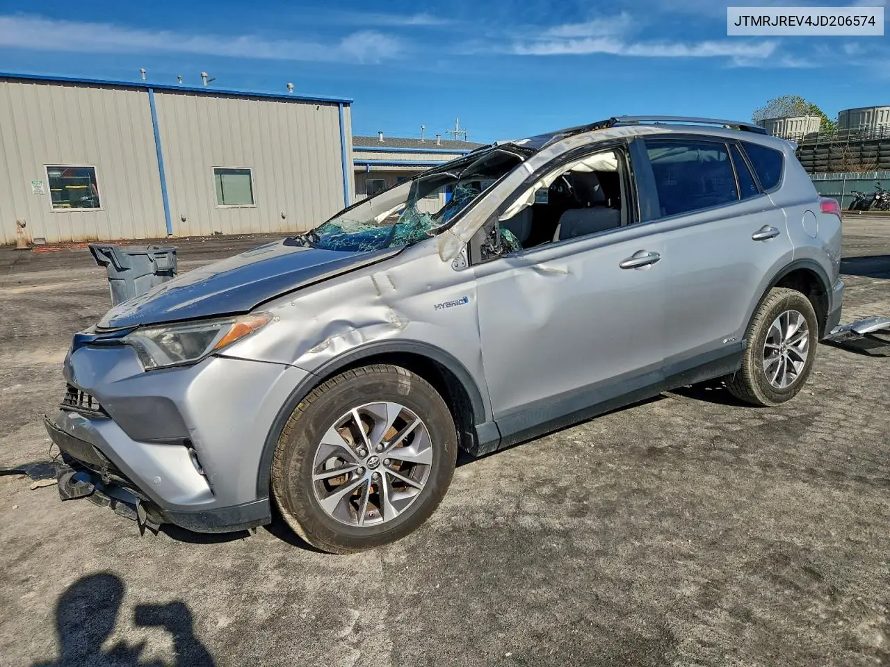 JTMRJREV4JD206574 2018 Toyota Rav4 Hv Le