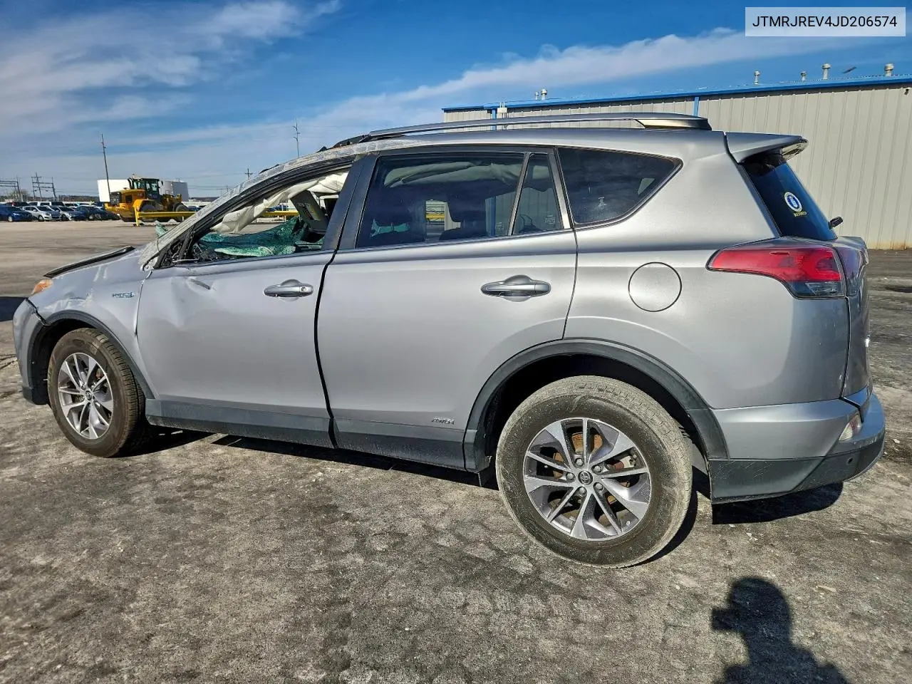 JTMRJREV4JD206574 2018 Toyota Rav4 Hv Le