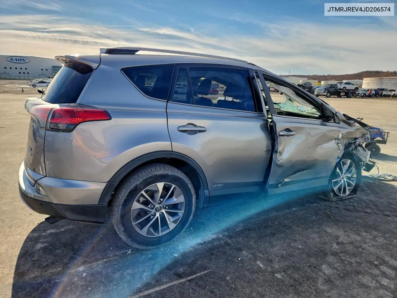 JTMRJREV4JD206574 2018 Toyota Rav4 Hv Le