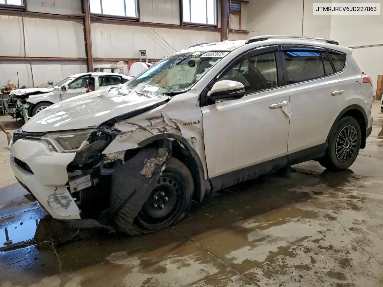 JTMRJREV6JD227863 2018 Toyota Rav4 Hv Le