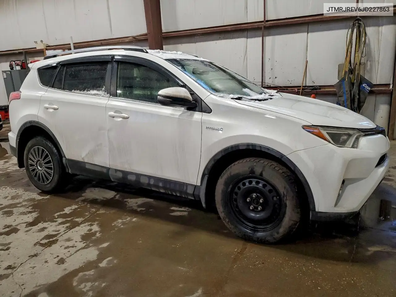 JTMRJREV6JD227863 2018 Toyota Rav4 Hv Le