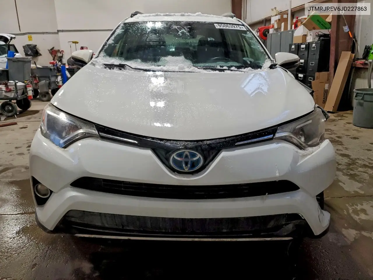 JTMRJREV6JD227863 2018 Toyota Rav4 Hv Le