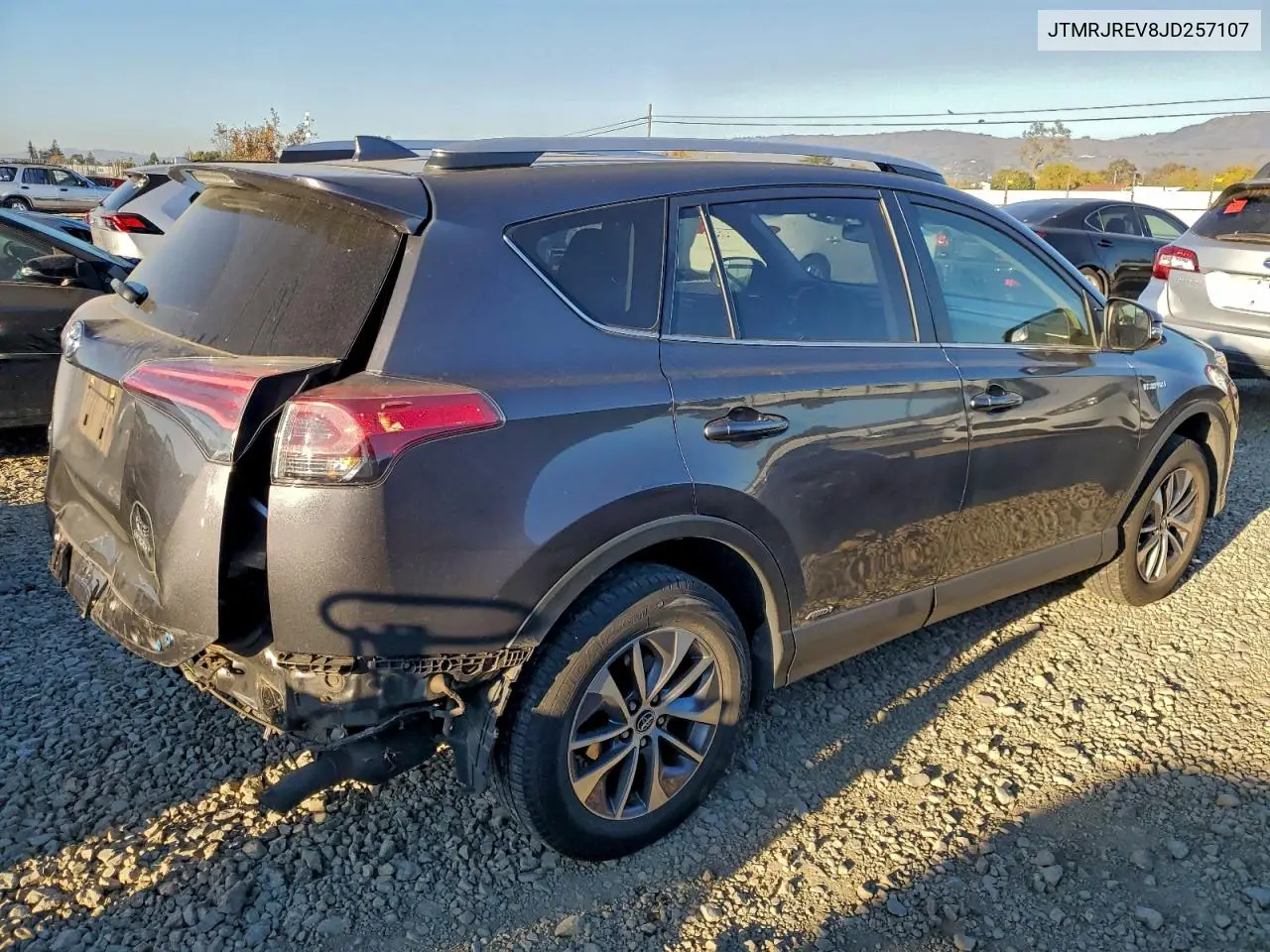 JTMRJREV8JD257107 2018 Toyota Rav4 Hv Le