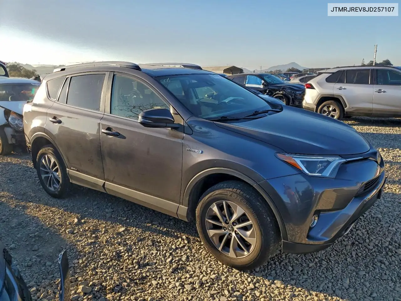 JTMRJREV8JD257107 2018 Toyota Rav4 Hv Le