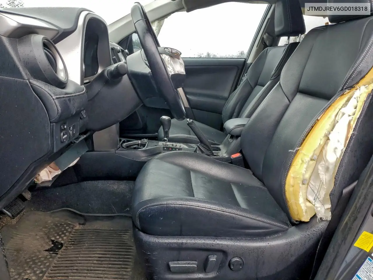 JTMDJREV6GD018318 2016 Toyota Rav4 Hv Limited