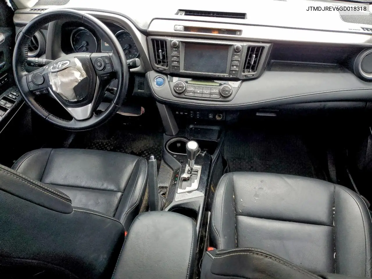 JTMDJREV6GD018318 2016 Toyota Rav4 Hv Limited