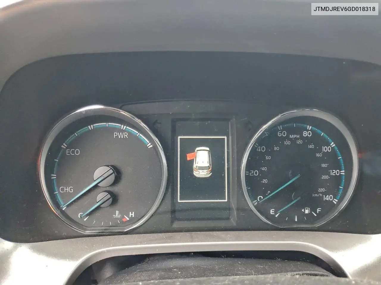 JTMDJREV6GD018318 2016 Toyota Rav4 Hv Limited