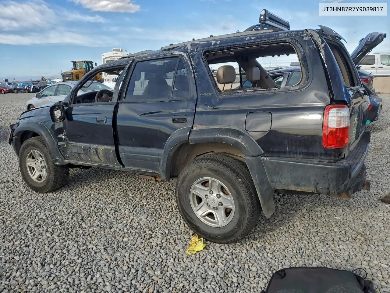 JT3HN87R7Y9039817 2000 Toyota 4Runner Limited