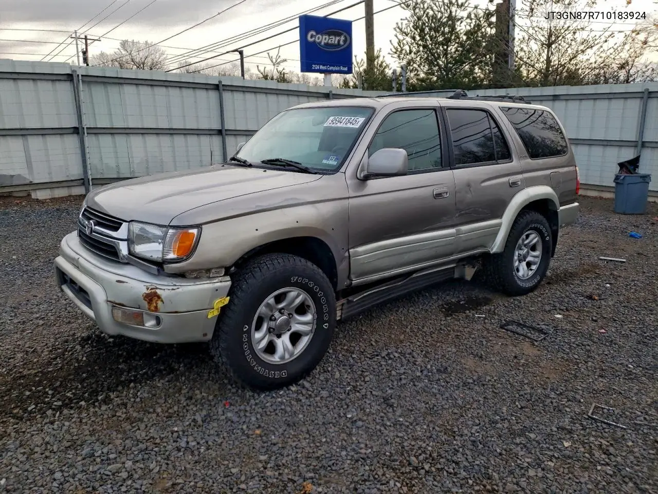 JT3GN87R710183924 2001 Toyota 4Runner Limited