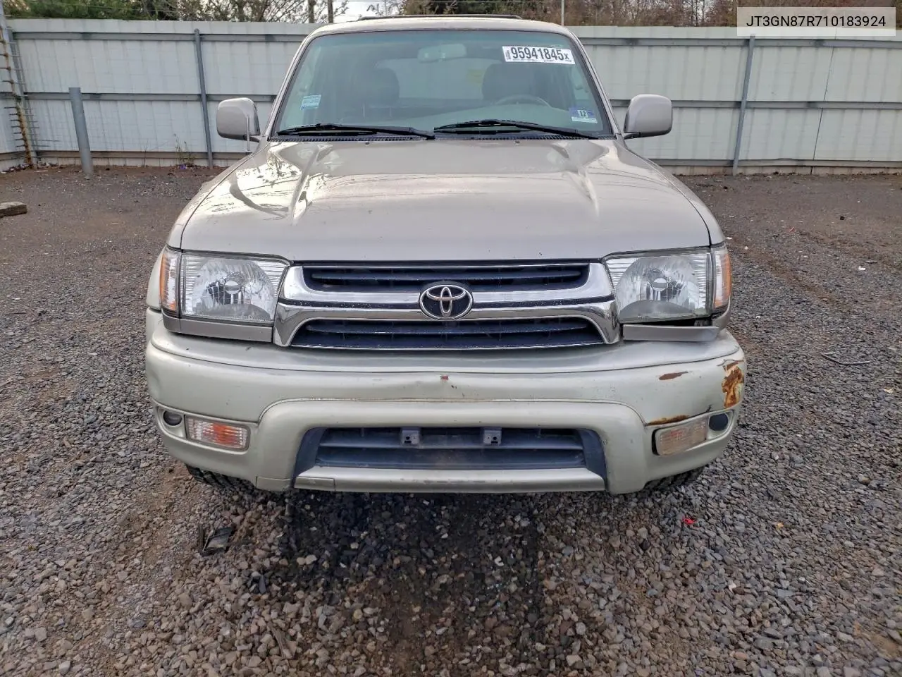 JT3GN87R710183924 2001 Toyota 4Runner Limited