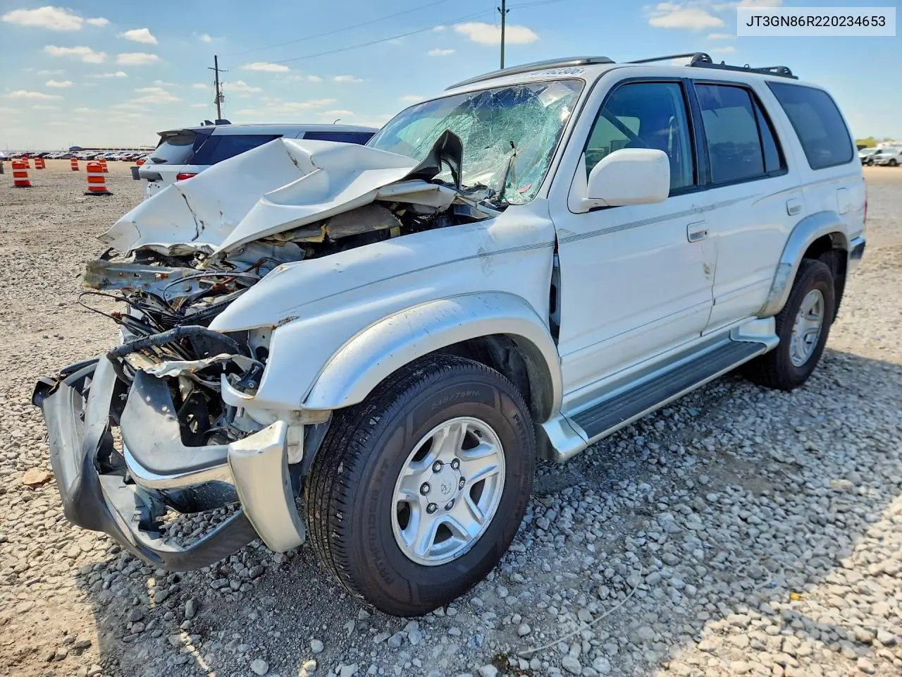 JT3GN86R220234653 2002 Toyota 4Runner Sr5