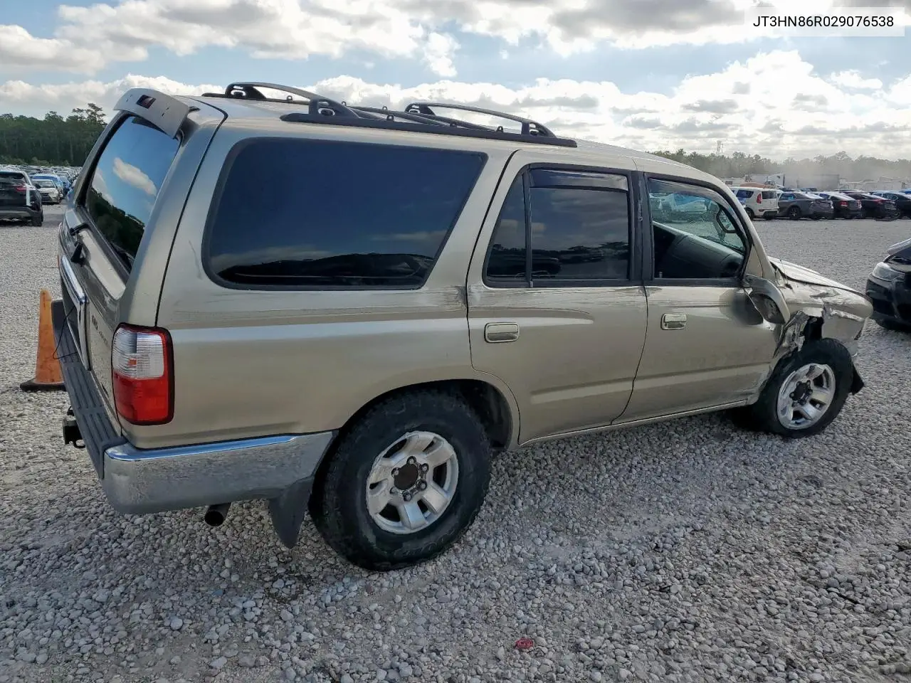 JT3HN86R029076538 2002 Toyota 4Runner Sr5