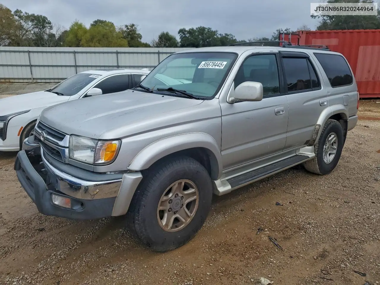 JT3GN86R320244964 2002 Toyota 4Runner Sr5