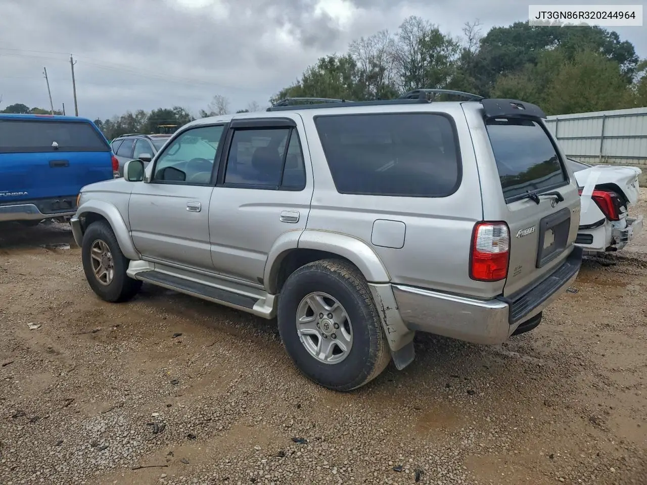 JT3GN86R320244964 2002 Toyota 4Runner Sr5