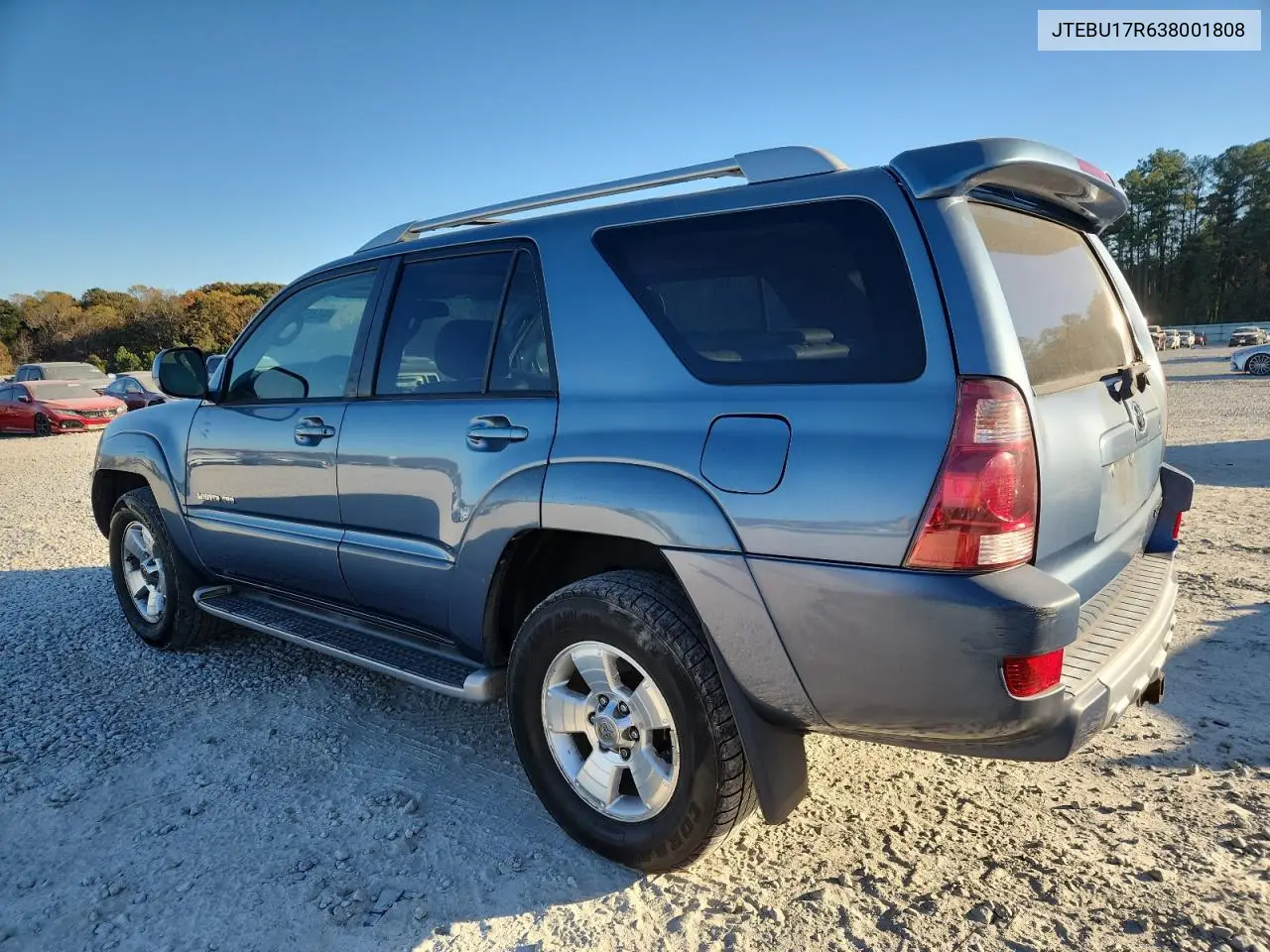JTEBU17R638001808 2003 Toyota 4Runner Limited