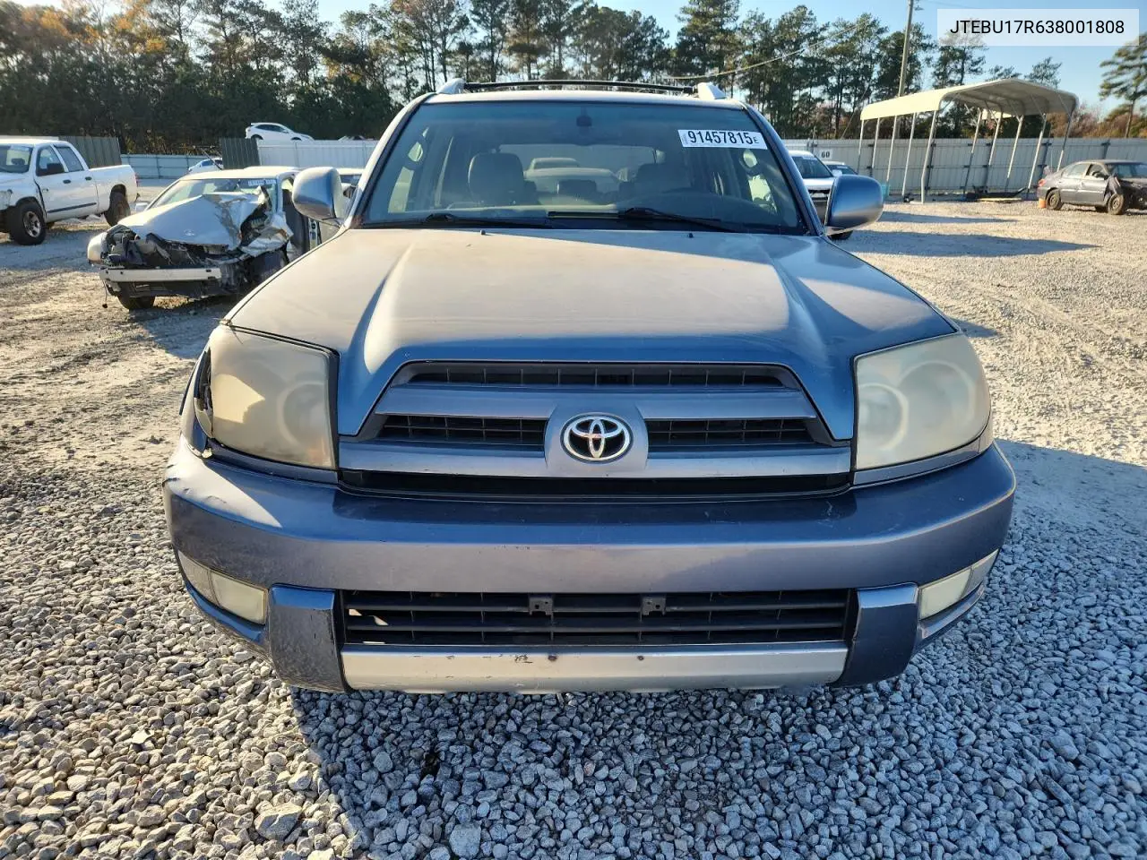 JTEBU17R638001808 2003 Toyota 4Runner Limited