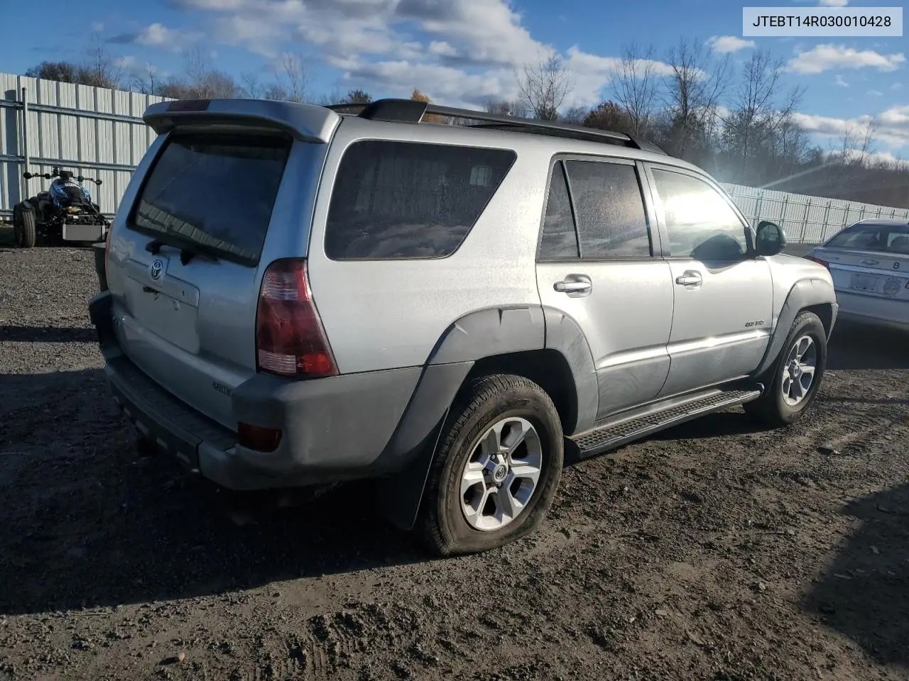 JTEBT14R030010428 2003 Toyota 4Runner Sr5