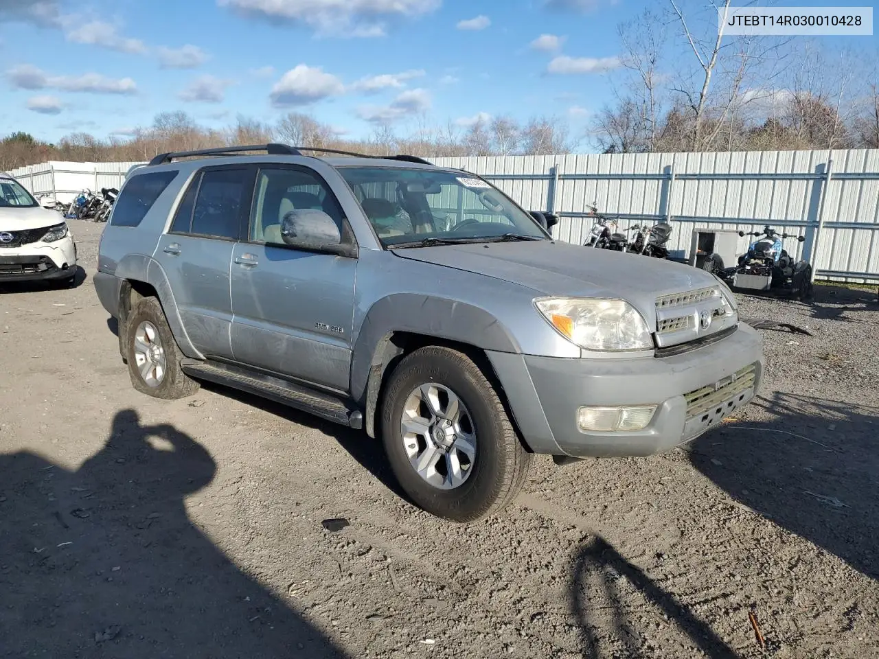 JTEBT14R030010428 2003 Toyota 4Runner Sr5