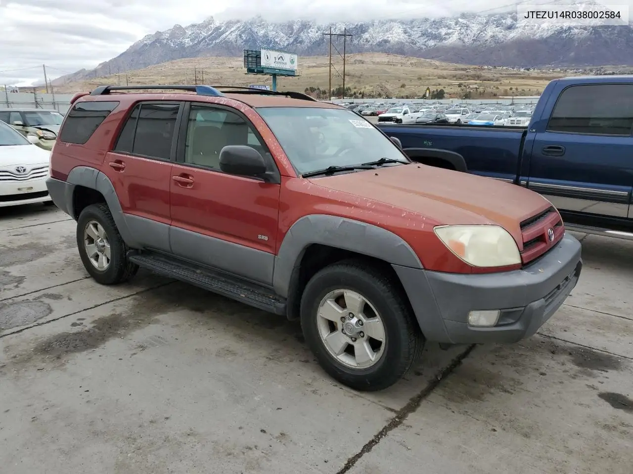 JTEZU14R038002584 2003 Toyota 4Runner Sr5