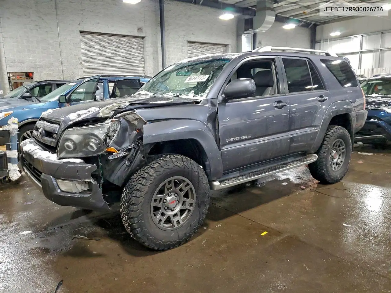 JTEBT17R930026736 2003 Toyota 4Runner Limited