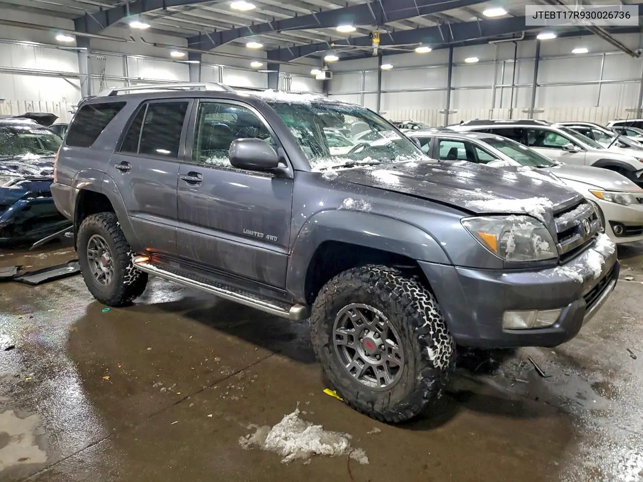 JTEBT17R930026736 2003 Toyota 4Runner Limited