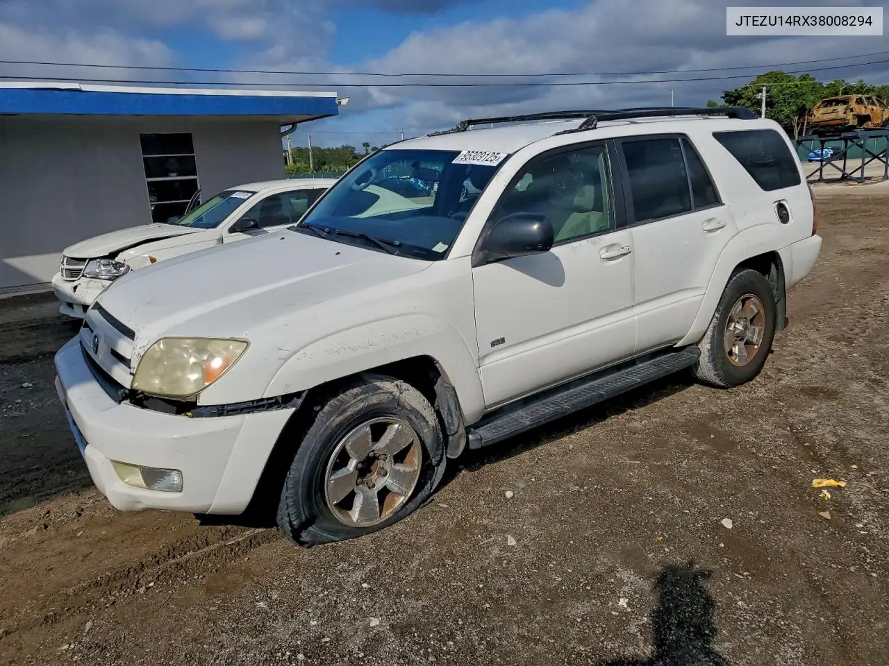 JTEZU14RX38008294 2003 Toyota 4Runner Sr5