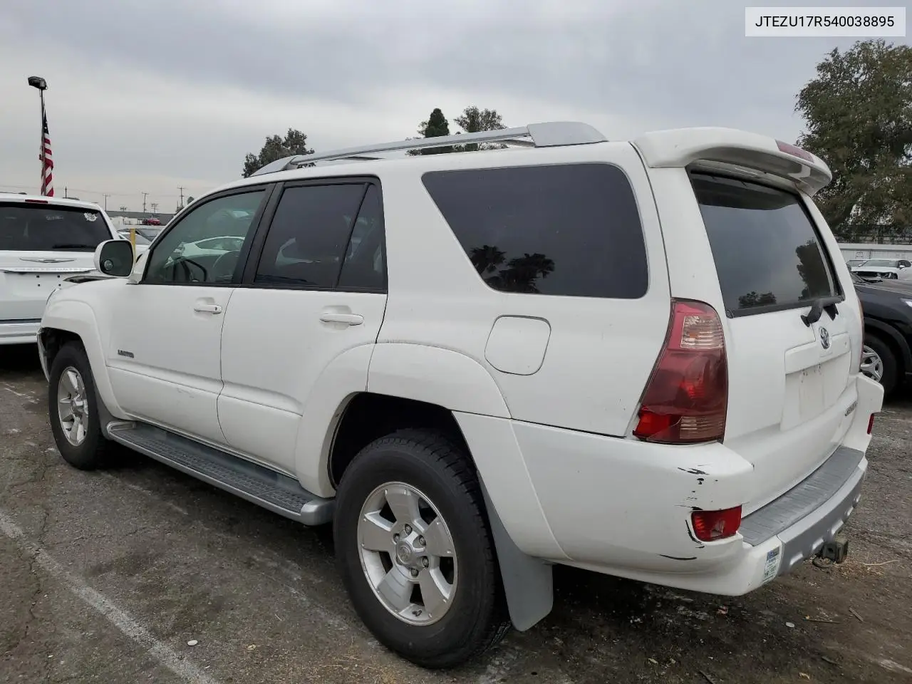 JTEZU17R540038895 2004 Toyota 4Runner Limited