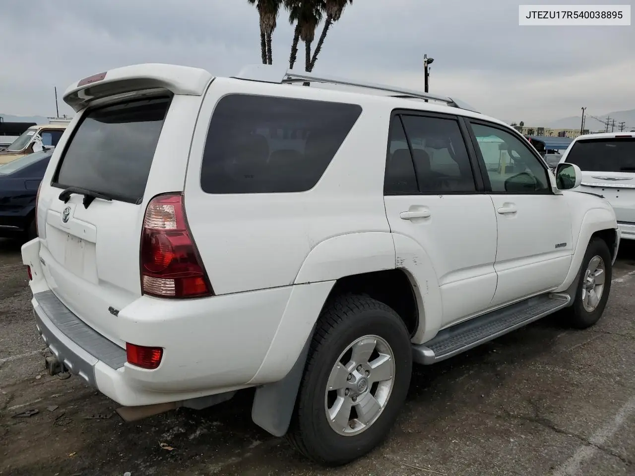 JTEZU17R540038895 2004 Toyota 4Runner Limited